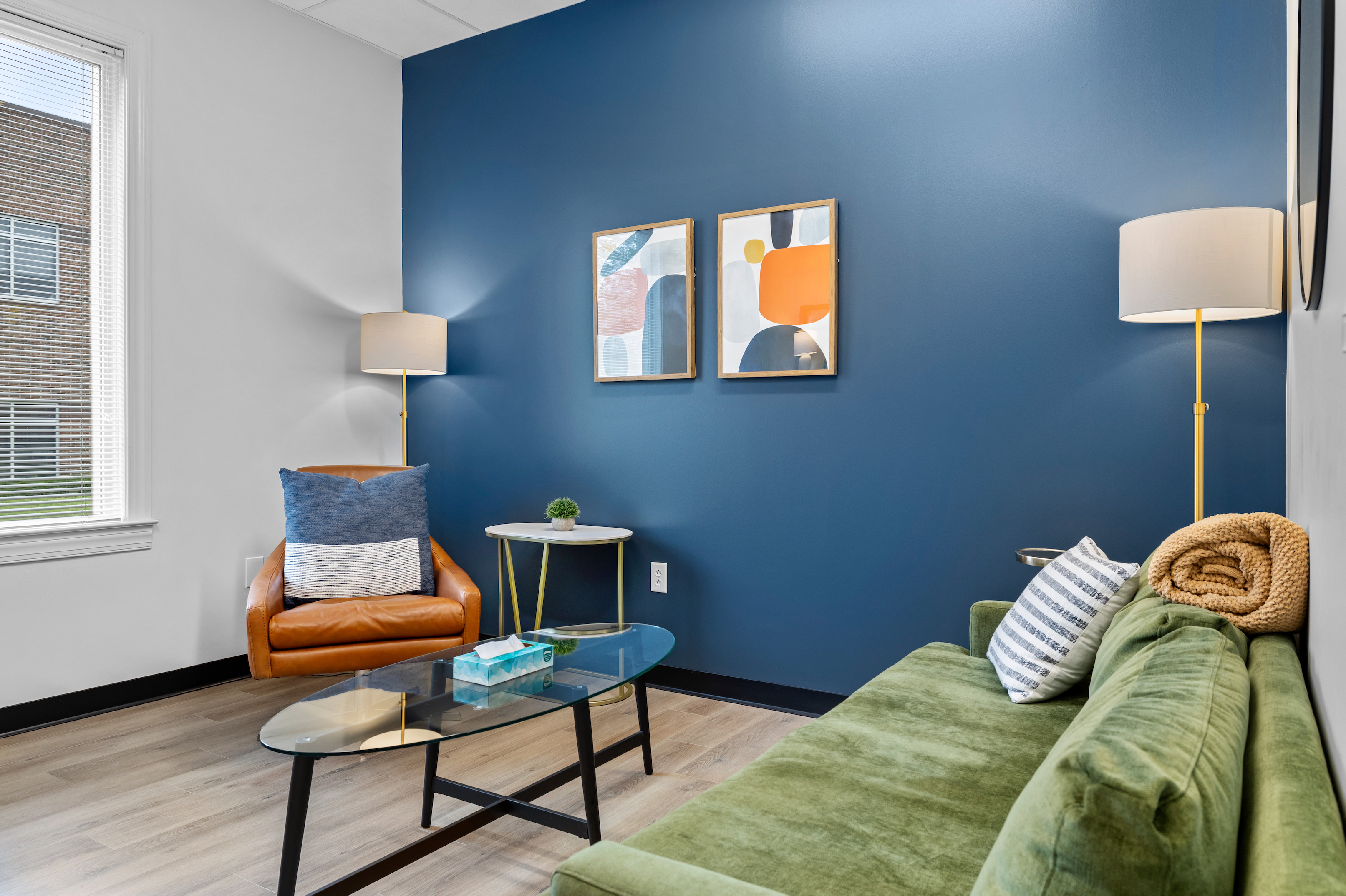 Noah Zapf, PhD's therapy office at Therapy Space Cool Springs, Brentwood