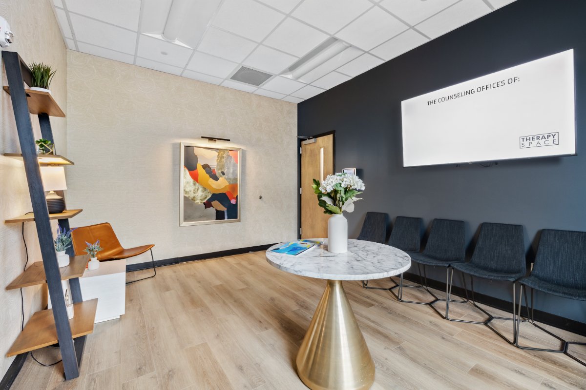 Noah Zapf, PhD's therapy office at Therapy Space Cool Springs, Brentwood