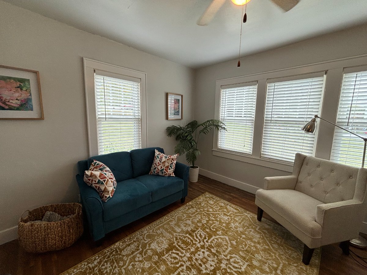 Melissa Rabell's therapy office at Therapy Space Cool Springs, Brentwood