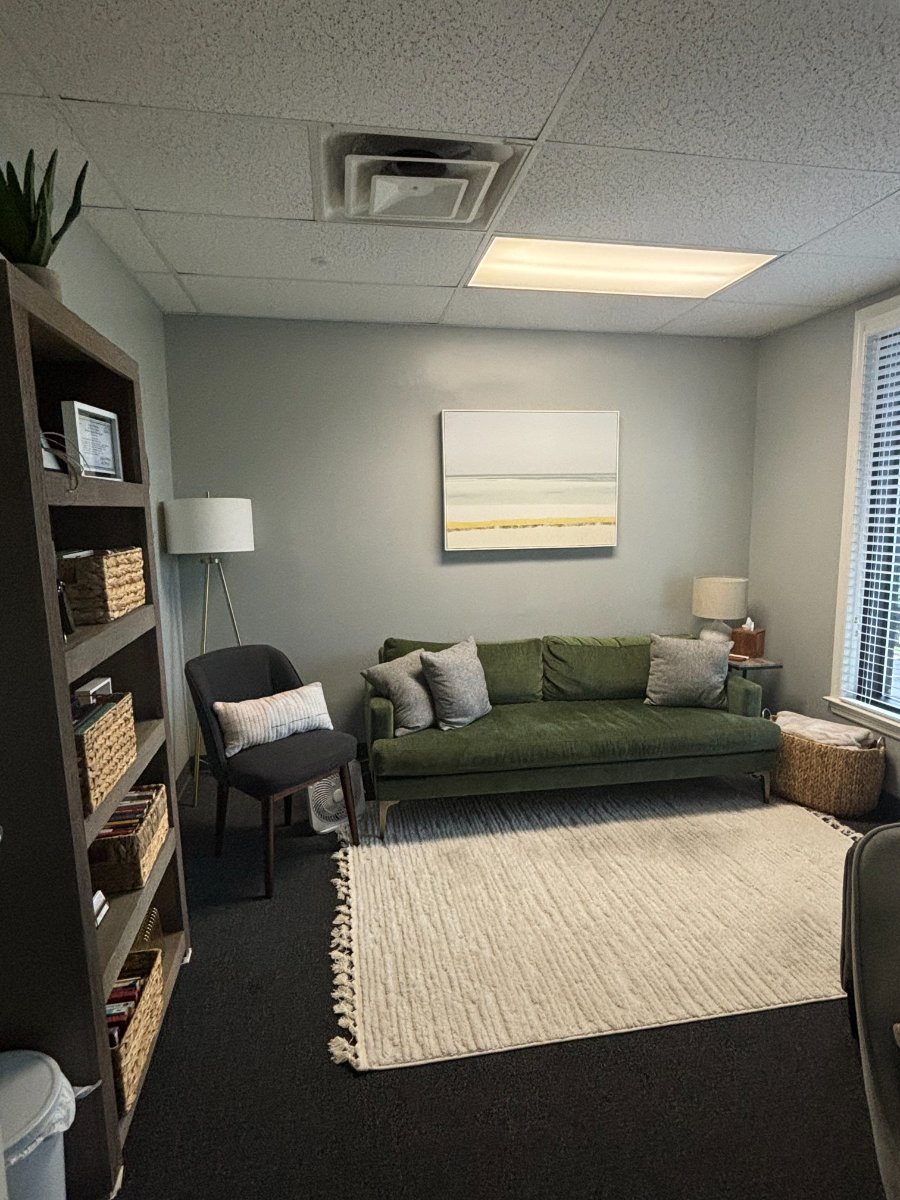 Melissa Rabell's therapy office at Therapy Space Cool Springs, Brentwood
