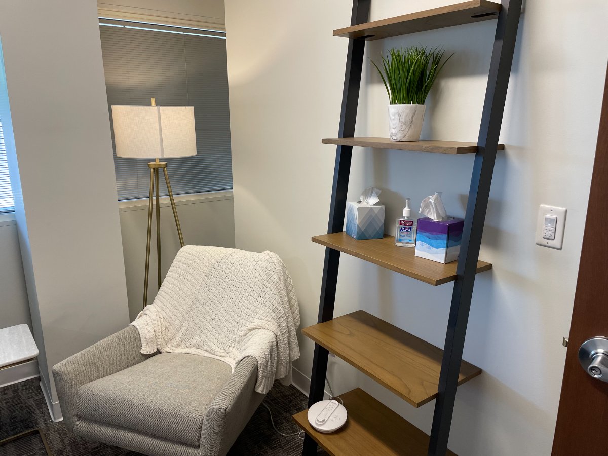 Lisa Higgins's therapy office at Therapy Space King of Prussia, King of Prussia