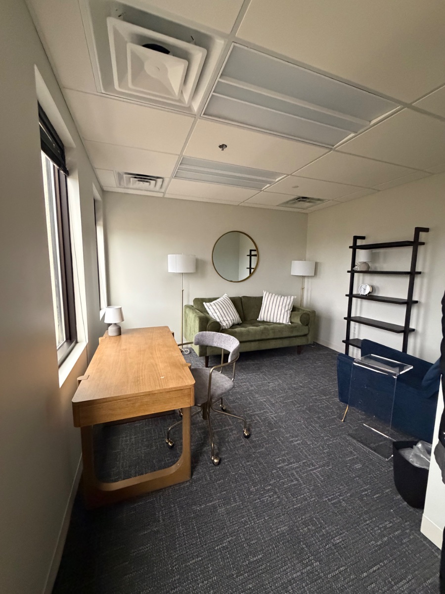 Julia Rogers's therapy office at Therapy Space Midtown, Nashville
