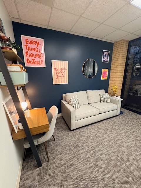Marian Cooper's therapy office at Therapy Space Champion Forest, Houston
