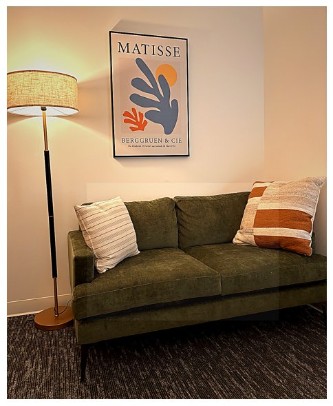 Dr. Nyla Harris's therapy office at Therapy Space Uptown, Dallas