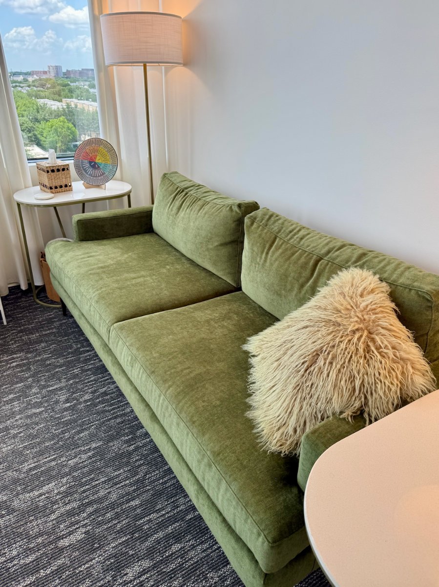 Maria Killough's therapy office at Therapy Space Uptown, Dallas