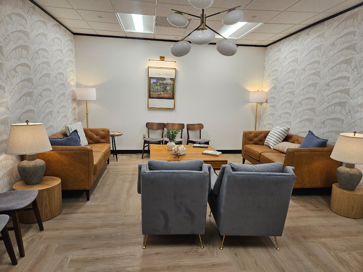 Nazanin Delshad's therapy office at Therapy Space Northwest Hills, Austin