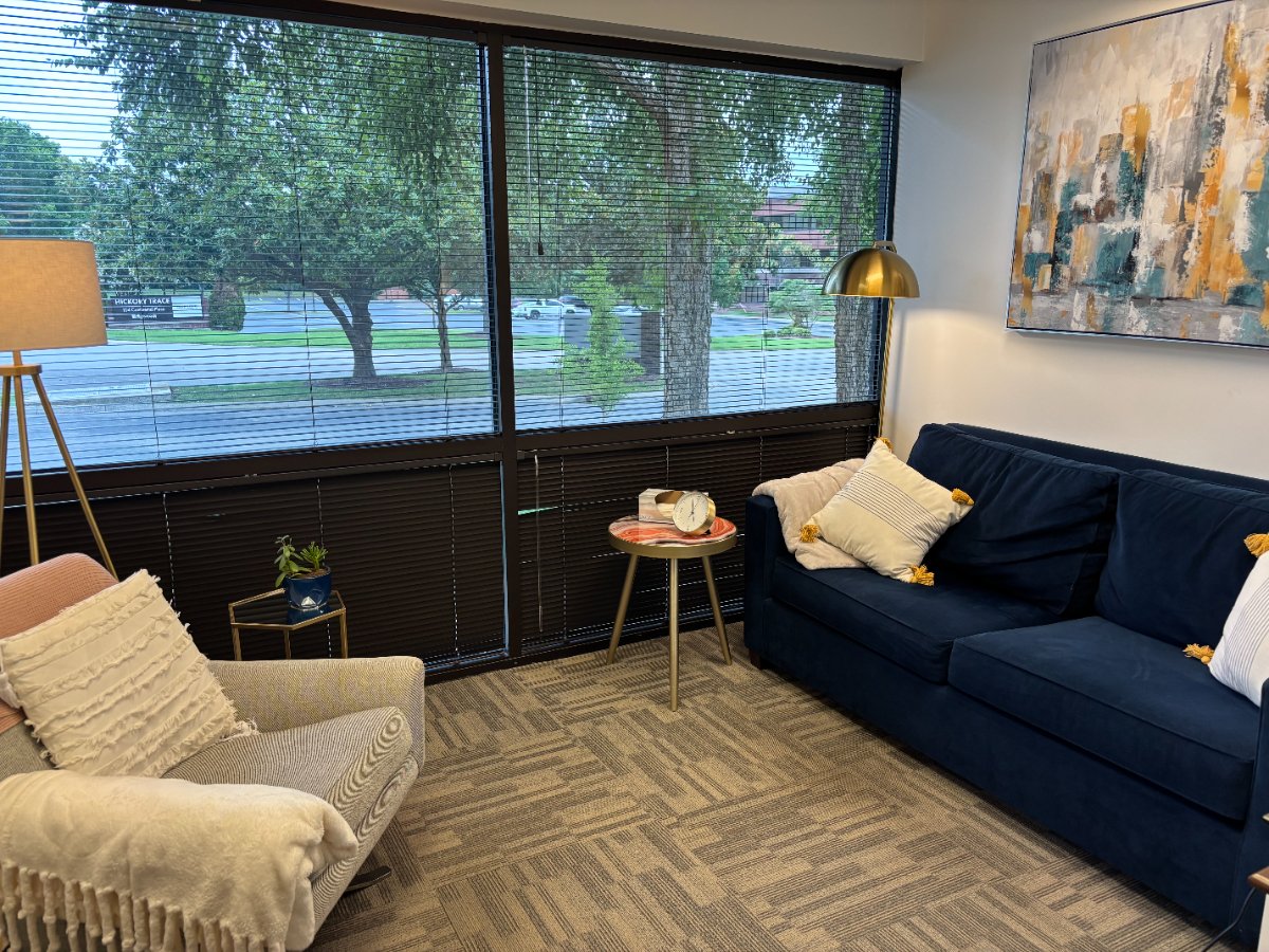 Jeanine Miller's therapy office at Therapy Space Maryland Farms, Brentwood